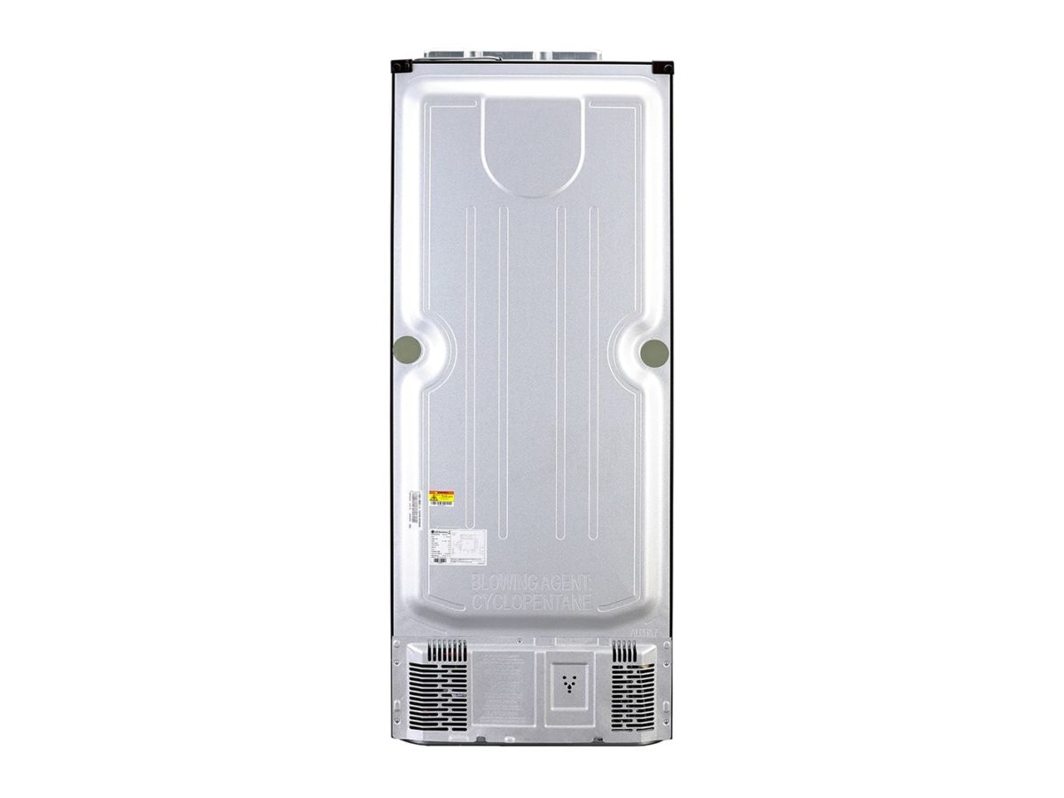 Lg double door fridge deals back side