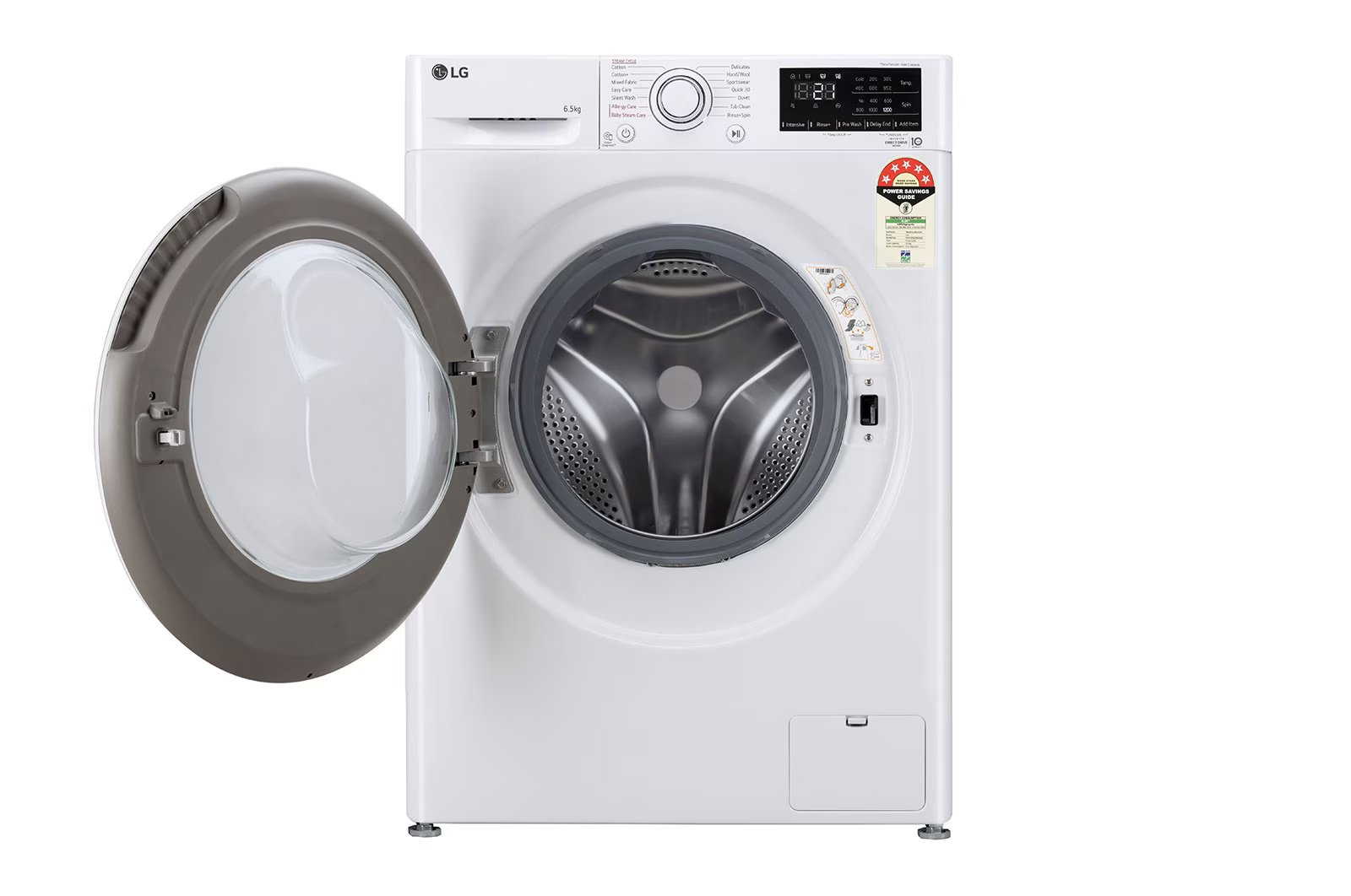 LG 6.5 kg, Front Load Washing Machine with AI Direct Drive™ Washer